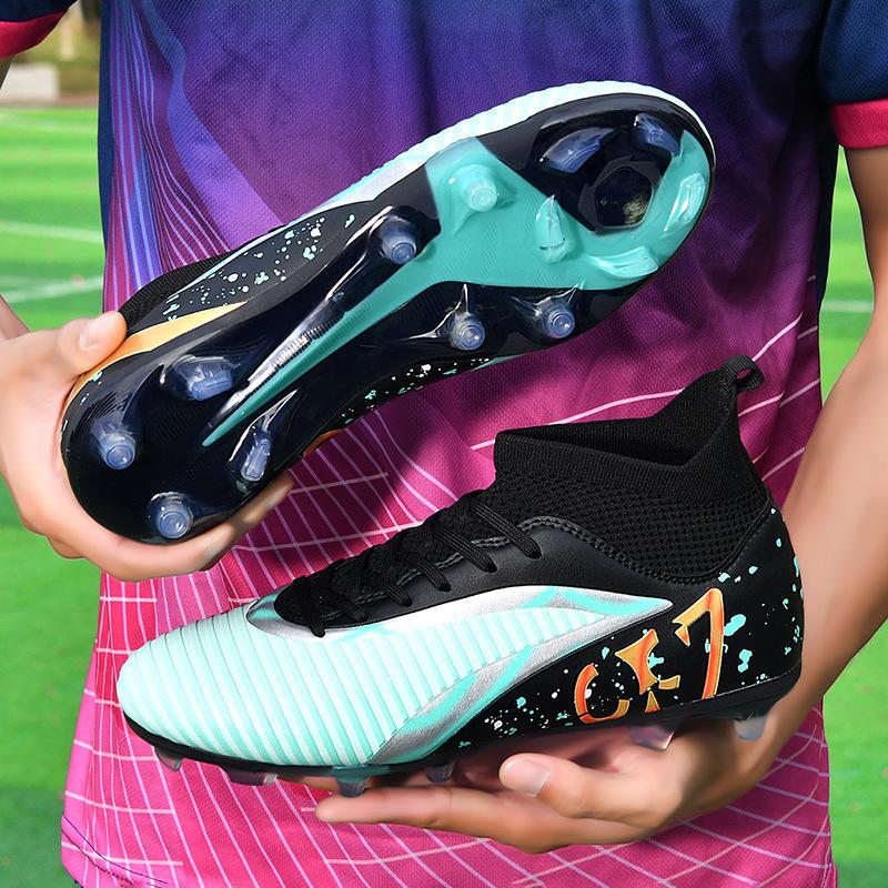 World Cup Youth Football Shoes Student Adult Made Grass Spikes Men'S And Women'S Shade Sports Training Shoes