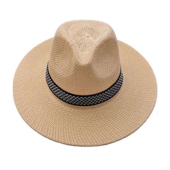 

Sun Hat with Wide Brim Retro Hat Sun Protection Breathable Mesh Design Foldable Hat for Travel Outdoor Fishing світло-коричневого кольору