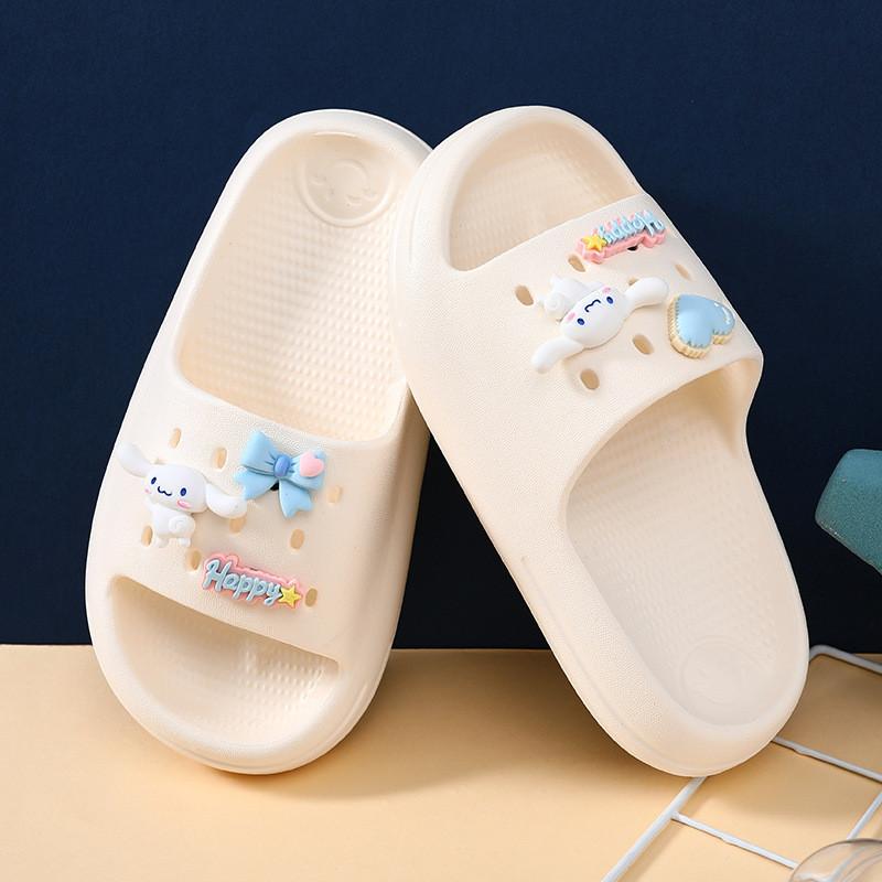 Comfortable Eva Cartoon Style Girls Indoor Slippers Non-slip Soft Sole For All Seasons