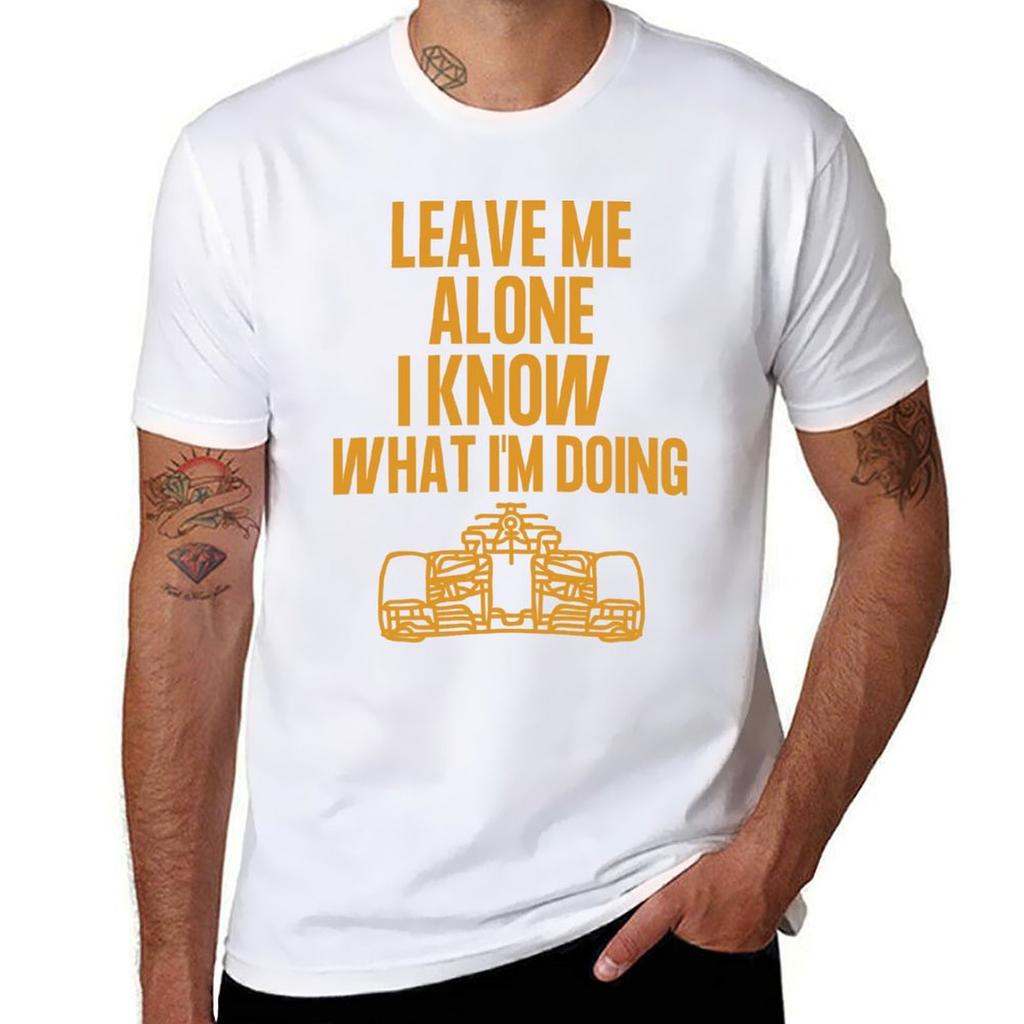 Leave Me Alone I Know What Im Doing Tshirt Dry Fit Running Short Sleeve Top