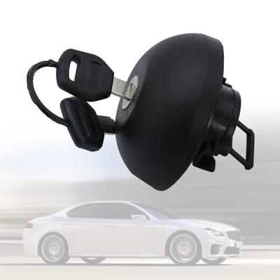 Copertura Nera Opaca in ABS per Serbatoio Carburante, Sportellino Tappo Riempimento Benzina con 2 Chiavi Adatta per Renault Master II 7701471585