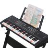 Light Weight Electronic Piano Music Stand with Music Book Clips Portable Desktop Book Stand Support Piano Accessories