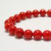 Natural Coral Red Coral 16cm [Omamori-do] Bracelet, Bracelet,