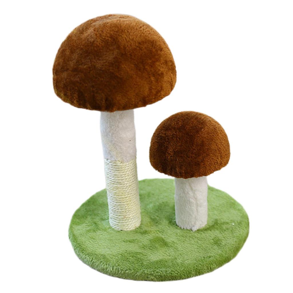 Mushroom post for scratching Sisal Cat Scratcher Domestic Cats Toy Gifts