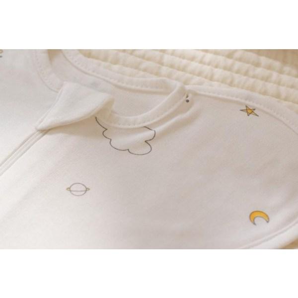 Roll Baby Newborn Good Swaddle Up-Down Zipper Moro Reflective Inner Swaddle Bamboo, Dream Sky, Korean Baby Products