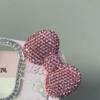 Ton Vollbohrer Mittlere Schleife 3D Süß Niedlich Luxuriös Glänzend DIY Vielseitig Handy Tasche Kette Schlüsselanhänger Zubehör