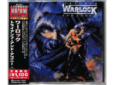 [CD] TRIUMPH AND AGONY Limited Edition WARLOCK UICY-79922 Heavy Metal Album NEW