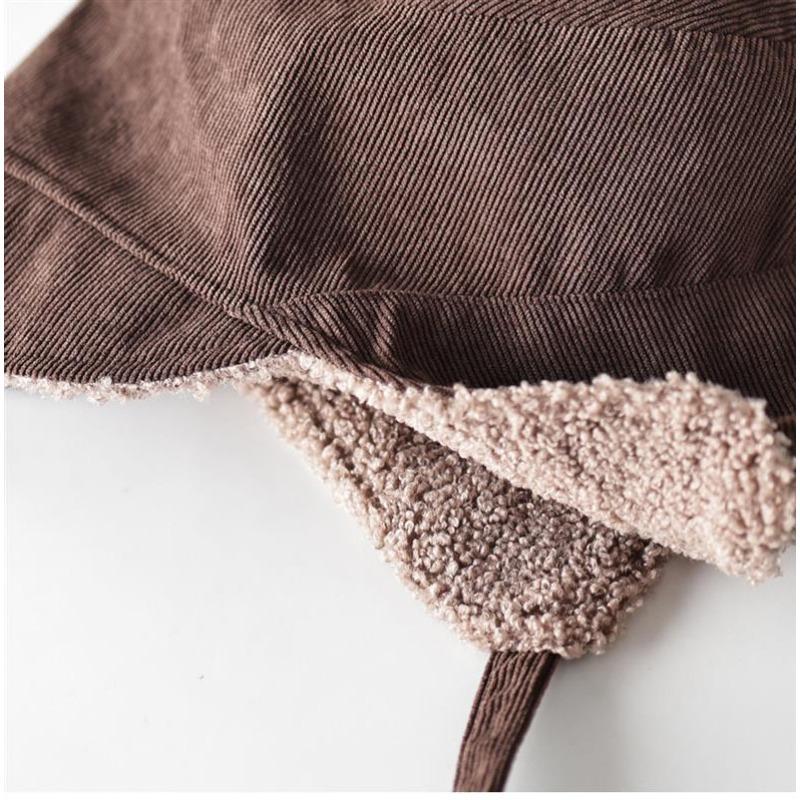 Unisex Double Sided Warm Casual Flight Cap With Ear Protection
