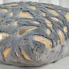 2pcs Fur Throw Pillow Cover Solid Color Bronzing Feather Plush Cushion Cover Pillowcase   for Car/Sofa/Bed/Home Decorative 4545