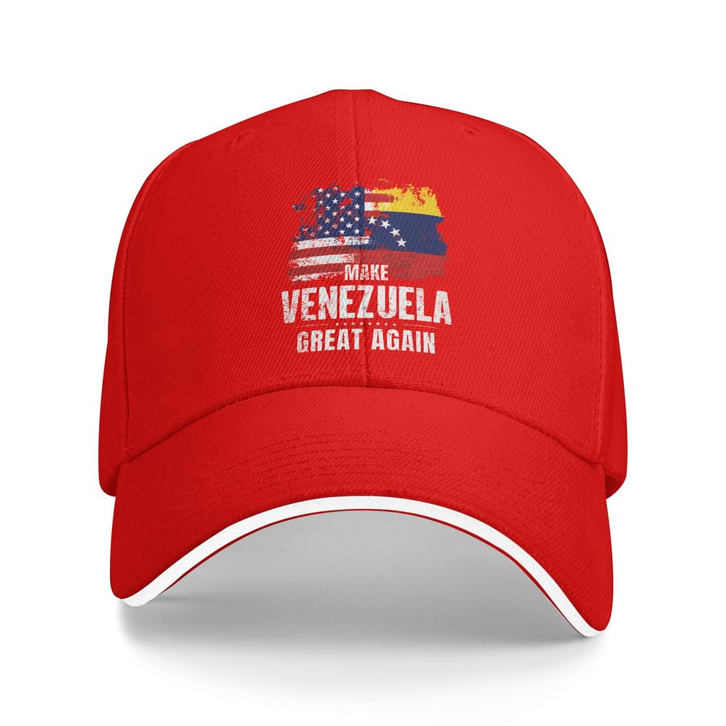 Baseball Cap Make Venezuela Great Again Merch Unisex Style Casquette Caps Hat Classic Outdoor Running Golf Adjustable Sun Cap