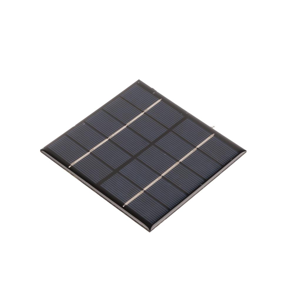 1.2W 5V DIY Solar Epoxy Panel Polysilicon Photovoltaic Charging Panel for 3.7V Battery