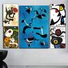 1pc Modern Joan Miro Surrealism Art Poster Stickers Art Wall Murals Decor Game Room Decor Gifts Kawaii HD Painting Cat Cars