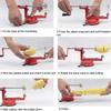 3 in 1 Hand-cranked Apple Peeler Stainless Steel Core Slice Cutter Apple Slicer Corer Cutter Fruit Peel Remover Kitchen Gadget