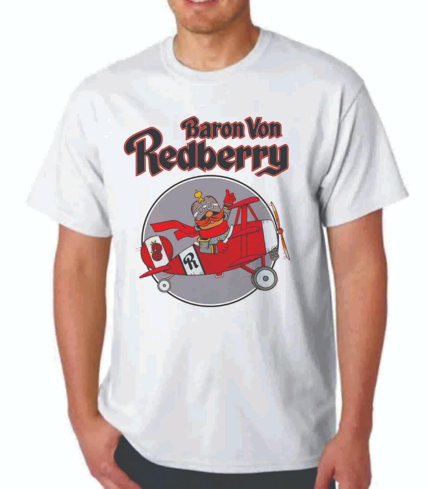 BARON VON REDBERRY CEREAL T-shirt  QUAKER GENERAL MILLS HD GRAPHICS! XXXL