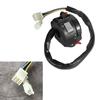 Motorcycle Handlebar Control Switch Headlight Turn Signal Light Horn Button Assembly