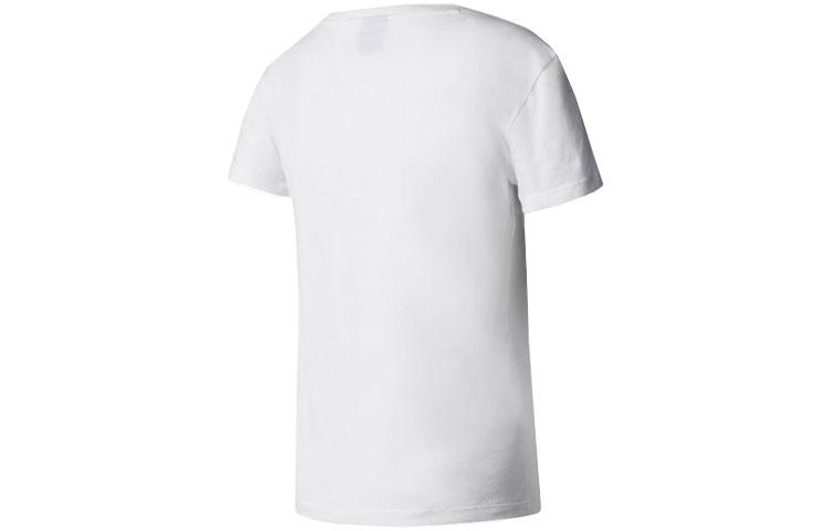 Adidas Originals Tongue Set in Sleeve T Shirt Women's White BK2314