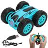 Stunt 2.4G High Speed TwoSided 360 Degree Rotate Wireless RC Car Fourwheel Drive(yellow )