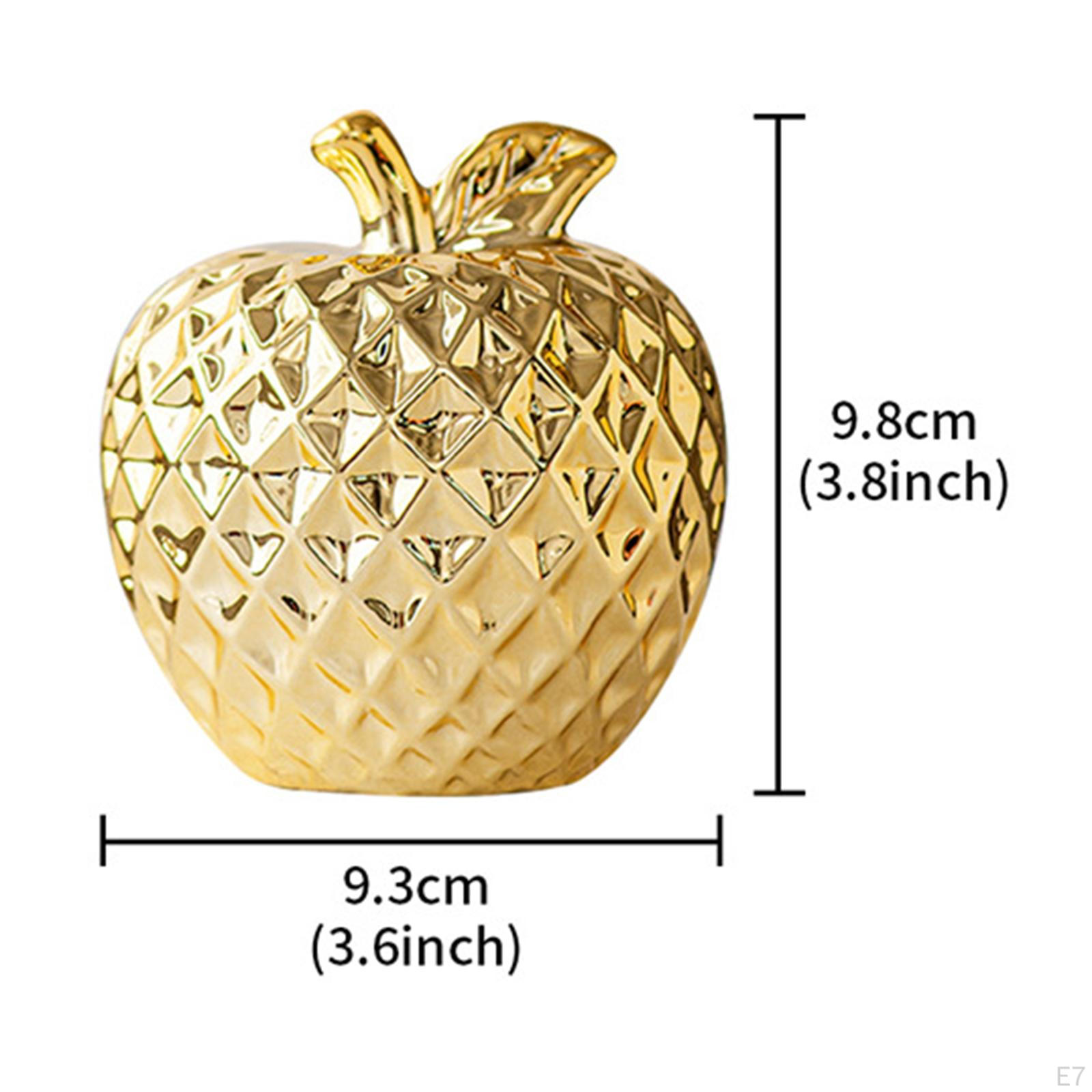 Керамическая статуя яблока — фото 8