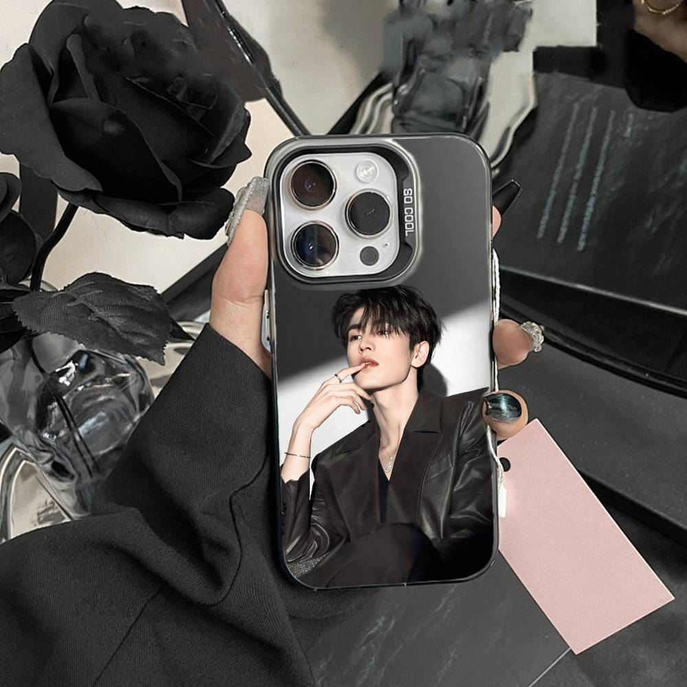 KOP Zhang Linghe Phone Case For iPhone17, 16,15,14,13,12 Pro Max Black Candy Matte Shockproof Cover