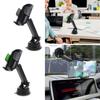 Car Phone Holder Windshield Mount for 60-96mm Width Devices Dashboard Sturdy Stand Cradle