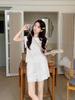 Pure Cotton Pajamas Women's Summer Korean Girls' Loose and Versatile Short-sleeved Shorts Can Be Worn Outside Loungewear Two-piece Set