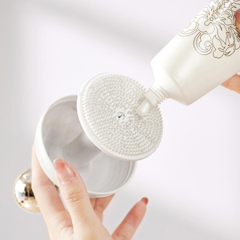 Face Wash Foam Maker Facial Cleanser Bubble Making Tool With Silicone Brush Foaming Machine Bubble Artifact Cleanse Your Face