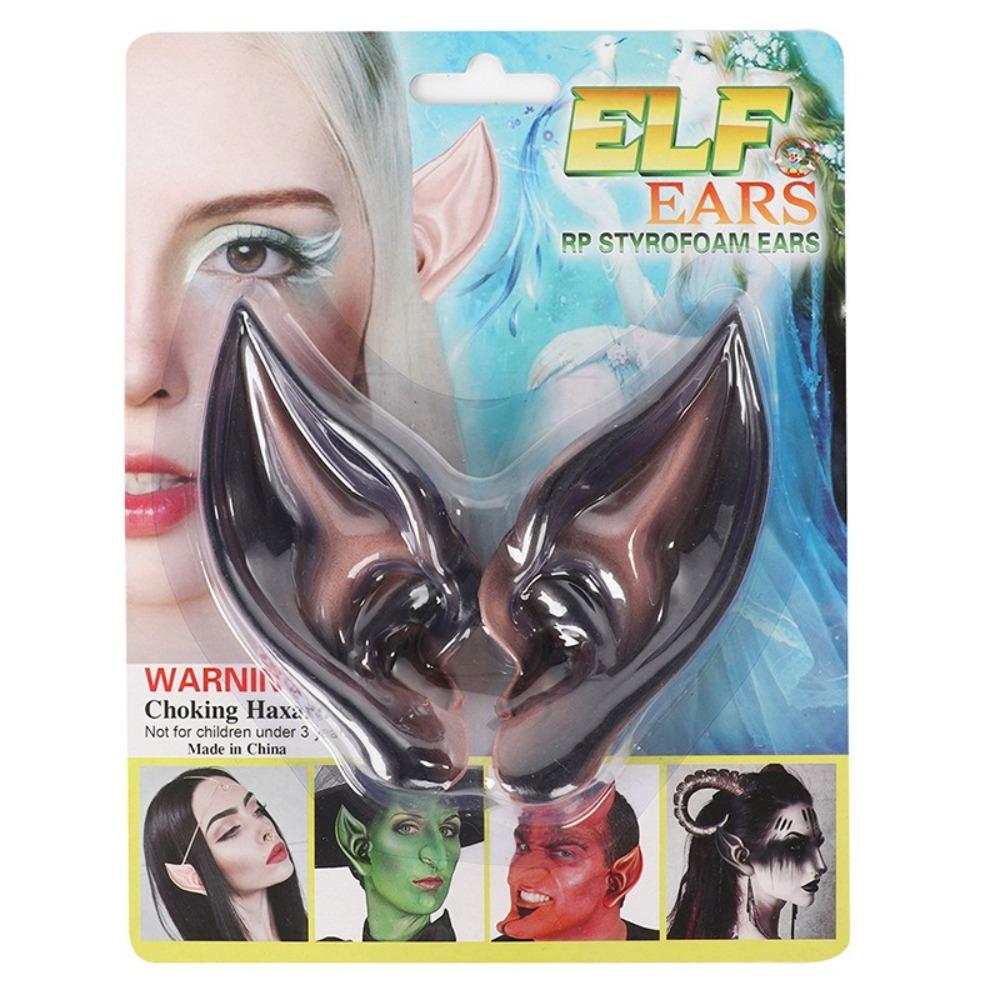 Soft Elastic Latex Elf Ears Eco-friendly Fake Ears Creative Fairy Ears Halloween Party