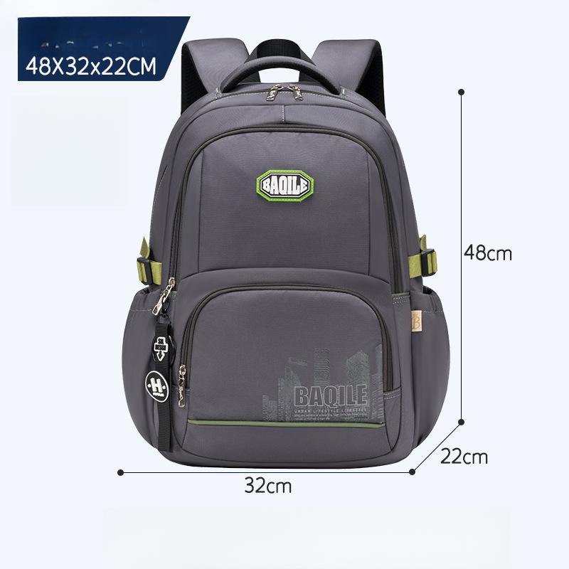 

Large-capacity Leisure Travel Backpack, Men s College Student Schoolbag, Simple Computer Business Fashion Backpack