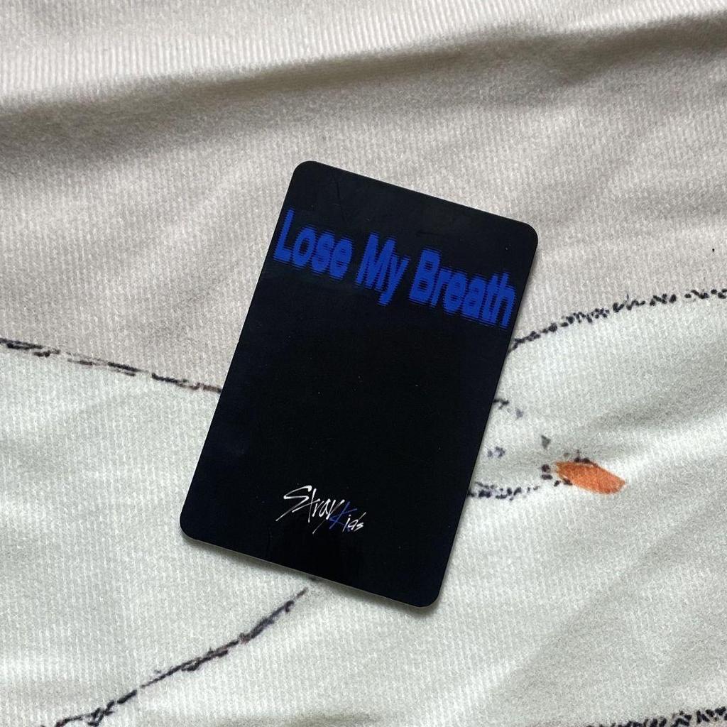 [USED] StrayKids lose winning my breath trading card Han Sumin