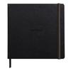 Brochure - Rhodia - Lavis Technique - Couverture Simili Cuir - 200 G/m2 - Noir
