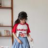 LUSON Chen Dazhu Girls' Casual Raglan Sleeve T-Shirt