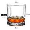 ZISIZ Crystal Glass Whiskey & Cocktail Tasting Glass