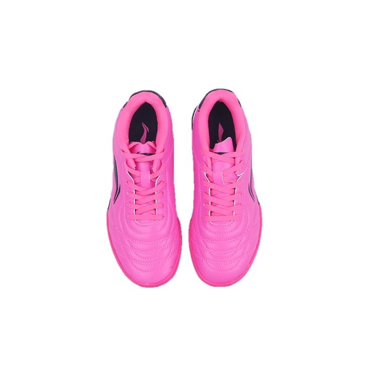 (GS) Li-Ning Training Soccer Shoes TF 'Pink Black' Kids' ASTQ014-4