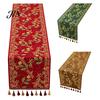 Spill Proof Table Runner Christmas Runner, Durable Decorative Stitching Decoration, Protects from Hot Pans Scratch for Dining Room Kitchen Wedding