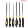 6Pc Mini Metal Filing Rasp Needle File Wood Tools Hand Woodworking