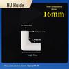 Three-Dimensional Plastic Right Angle Joint Connector for Tent and Studio Accessories