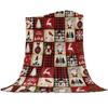 Thanksgiving Pumpkin Blanket Super Soft Flannel Throw Blankets Pumpkin Turkey Maple Leaf Gnome Plaid Blanket Plush Blankets Gift