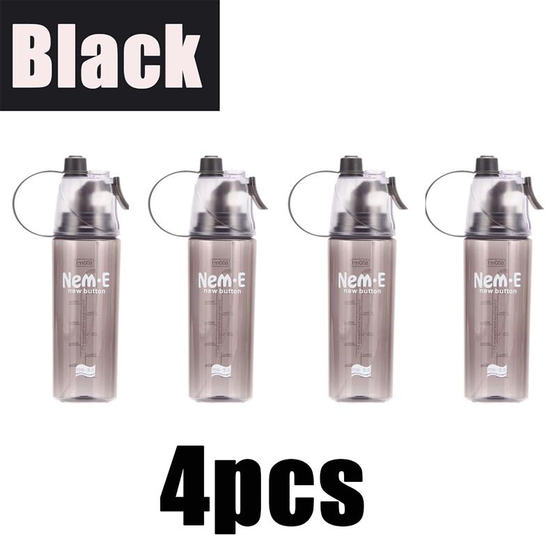 1/1/1pcs 611ml Sports Water Bottle Can Drink Spray Water Bottle Portable Leakproof For Travel Climbing Outdoor Gym Sport Bottles