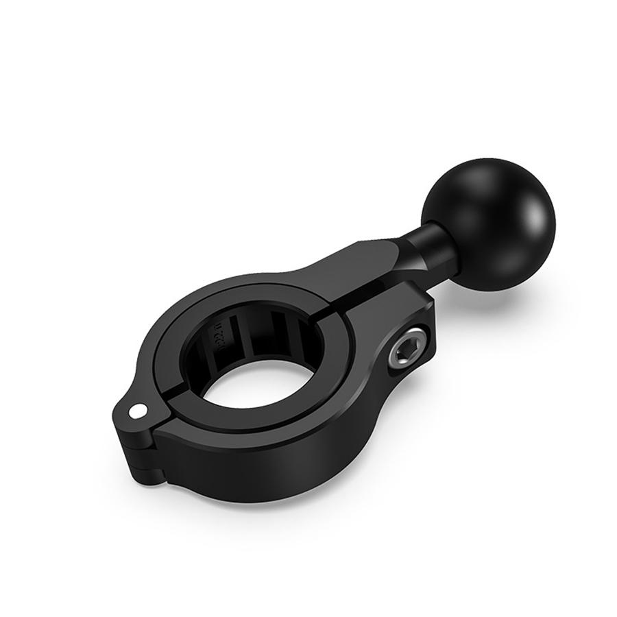 Aluminum U-Bolt Handlebar Rail Mount Base W/ 1" B-Ball Motorcycle Bike