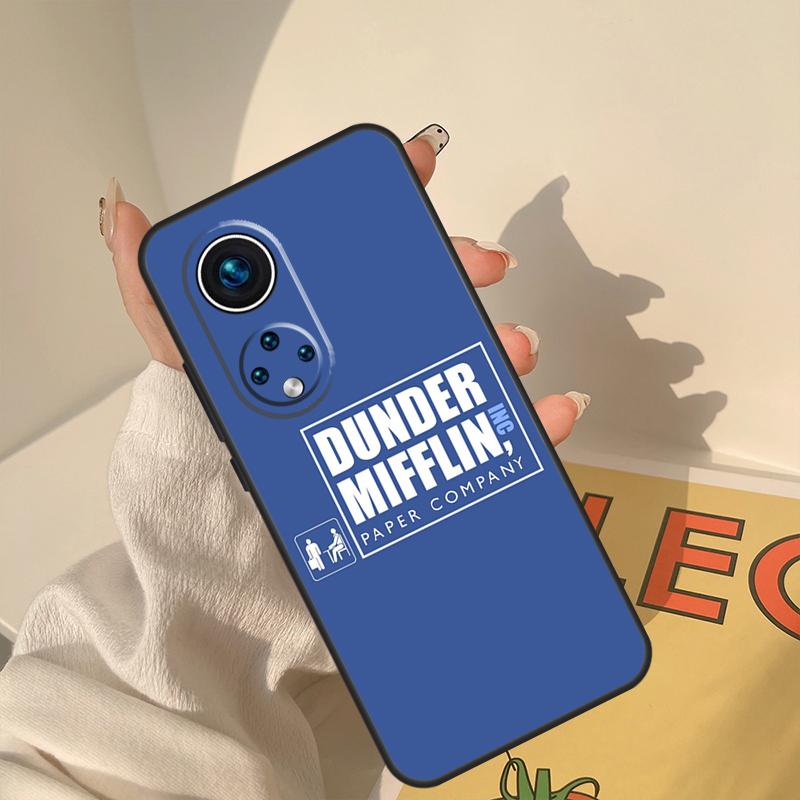 

The Office Dunder Mifflin Case For Huawei P30 Lite P40 P50 P20 Pro Nova 5T P Smart 2021 2019 Cover Case For Honor 50 Huawei P30