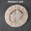 4 Pack Sourdough Bowl Cover Organic Reble Cloth Bowl Cover for Proofing Fits 5”-8.5” Diameter Bowls And Jar Mouth Unbleached Perfect for