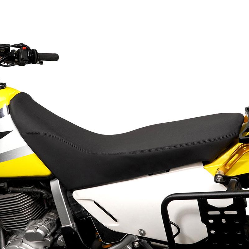 Motorcycle Striped Grip Gripper Seat Cover For SUZUKI DR650  DR 650 1996-2021 2022 2023 2024 2025 Foam Non-Slip PVC Seat Cover