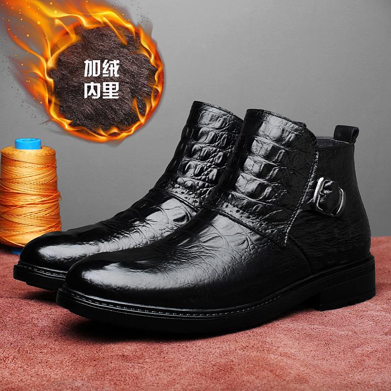 

Мужская обувь Весна и осень Мужская повседневная деловая обувь Кожаная обувь Мужская кожаная поверхность Мягкая подошва Низкий верх повседневная обувь среднего возраста 47