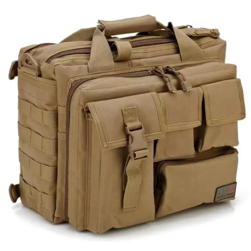 New Backpack Strategic Nylon Messenger Shoulder Bag Laptop Handbags Briefcase Outdoor Multifunction Wear-resistant Climbing Bag
