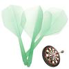 3Pcs Integrated Dart Flights and Shafts  Professional Darts Plastic Integrated Dart Shaft and Flights Dart Accessories