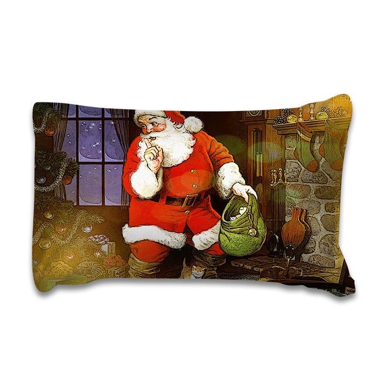 Festive And Cozy Christmas Kids Duvet Cover Pillow Cases Quilt Cover Santa Claus Bedding