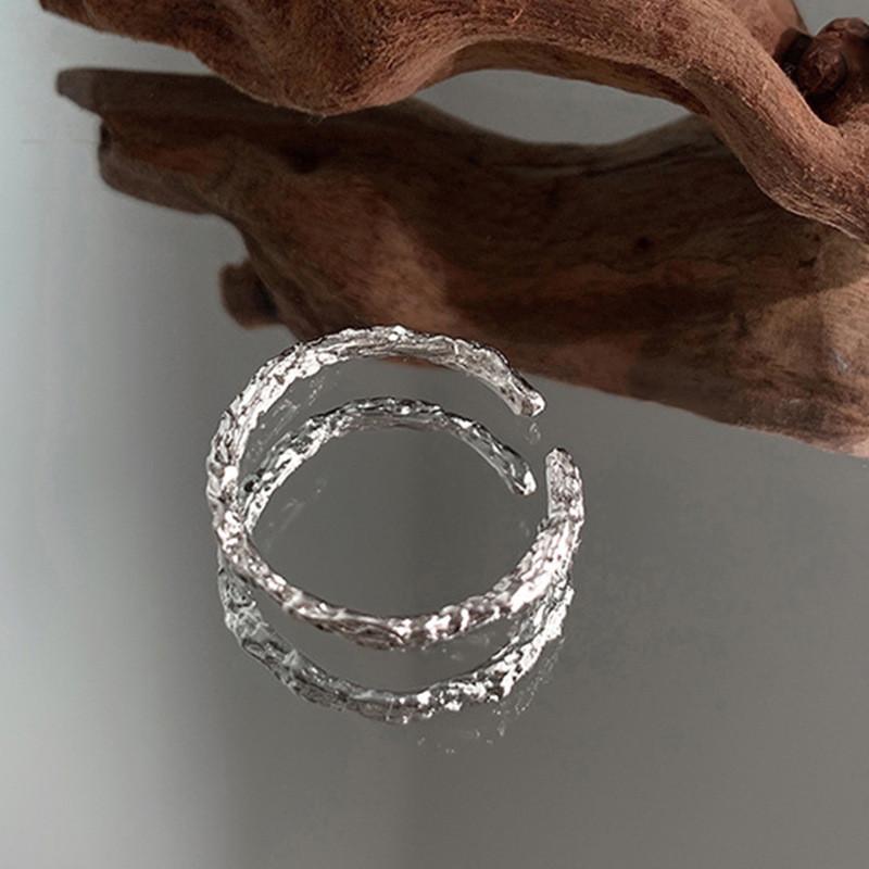 

Copper Unique Minimalist Ring For Women With Adjustable Open Design Look Trendy