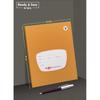 Woodsnipe Target Publications Single Line Notebook|Small Single Line Copy|72 Ruled Pages|Hard Brown Cover Book|15.5 Cm X