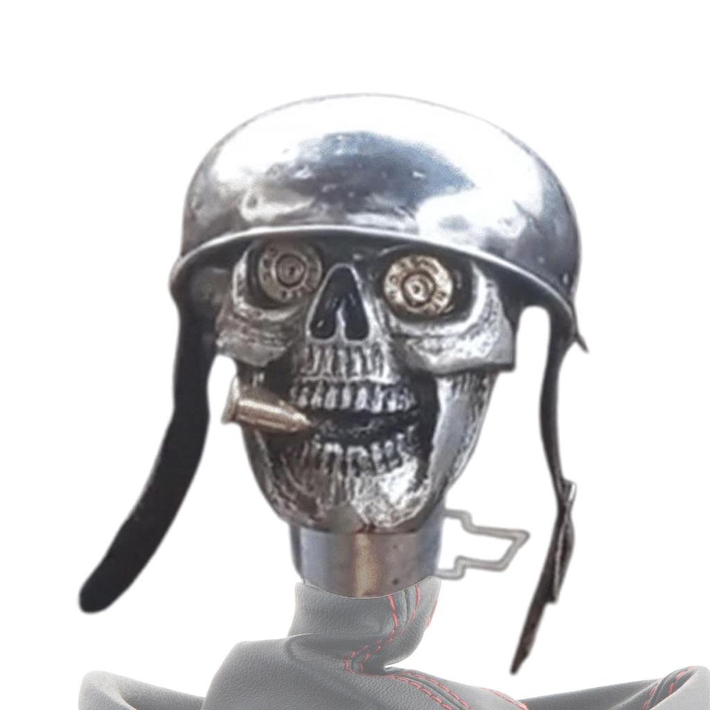 Skull Shifter Knob, Car Knob Skull - Skull Gear Knob Skull Soldier Handle Shift