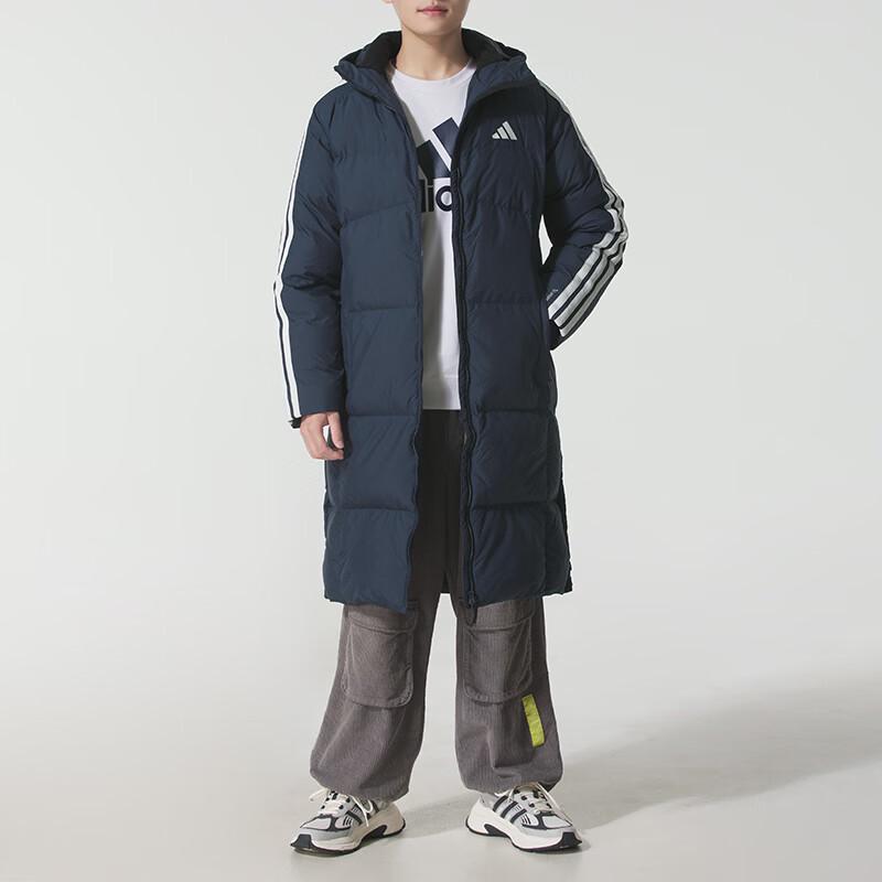 Adidas Men s 3S L Down Hooded Jacket KC2499 XL чёрный